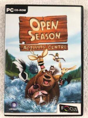 PC CD-ROM Open Season Activity Center Game RRP 5.00 CLEARANCE XL 0.59 each or 2 for 1.00